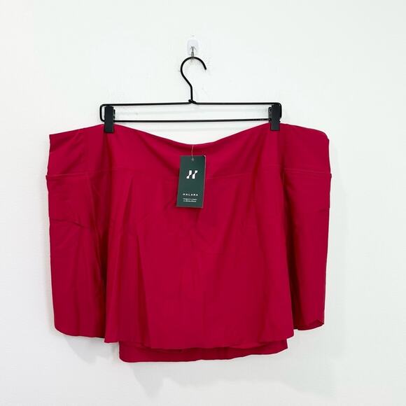 Halara Plain 2-in-1 Back Waistband Pocket Plus Size Dance Skirt 4X - Picture 3 of 9